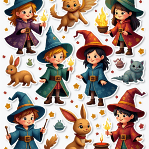 Kids Stickers - Sheet v32